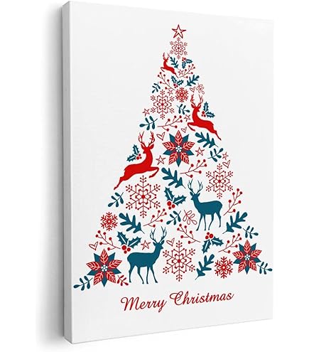 クリスマスツリー 絵 壁絵 インテリア illustration-43.jpg