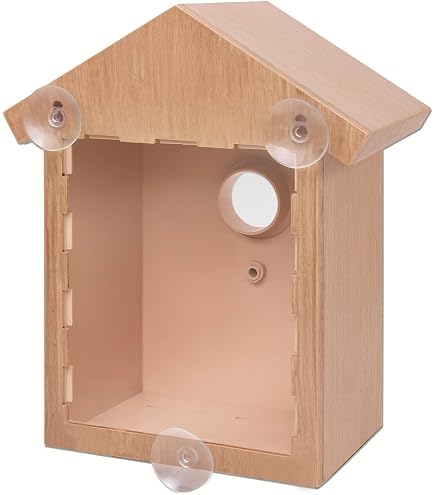 Amazon.co.jp: POTATO 野鳥用巣箱 吸盤付き 野鳥観察 バードハウス
