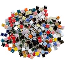 タイル（工芸品） タイル 『クラフト用タイル 10mm角 ブラックmix』 工芸,木工