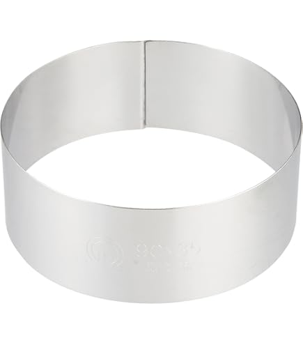 Amazon｜丸セルクル 直径5cm 高さ4cm ケーキリング ステンレス製 業務