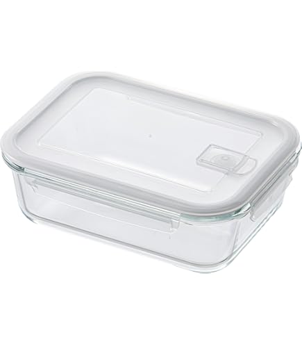 Amazon｜カインズ(CAINZ) 耐熱ガラス保存容器 長方形 1040ml 食洗機