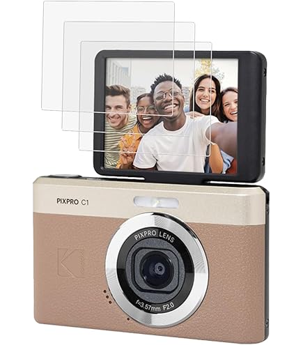 Amazon.co.jp: ClearView Kodak PIXPRO Classic Series C1用 液晶保護