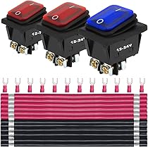 Amazon.co.jp: MKBKLLJY KCD4 防水 DC 12-24V 20A