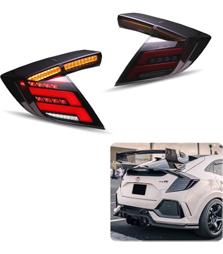 Amazon | YUANZHENGシビック 8代目 FD2 テールランプ タイプR FD1 FD2