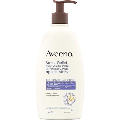 Amazon | Aveeno Stress Relief Moisturizing Lotion 355 ml (並行輸入