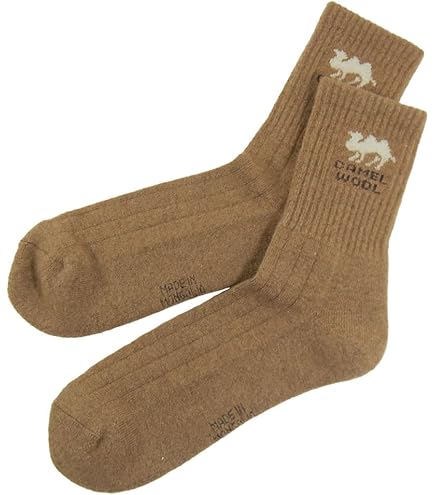 Amazon.co.jp: YANMAL ヤクウール ソックス モンゴル あったか靴下 2足