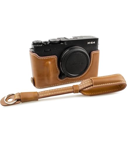 Amazon.co.jp: kinokoo 富⼠フイルムFUJIFILM XE4レザーケース