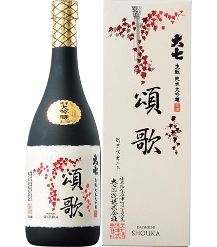 Amazon.co.jp: 大七酒造 プレミアム日本酒 妙花闌曲 純米大吟醸 雫原酒