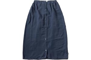 オルタ(oruTa) ラップタオル 大人用 着丈85cm 3WAY キッズ 男の子 女の子 ビーチタオル ボタン調整可 シンプル 吸水速乾 プール 水泳 巻き巻きタオル お着替えタオル 綿100％ ディープネイビー