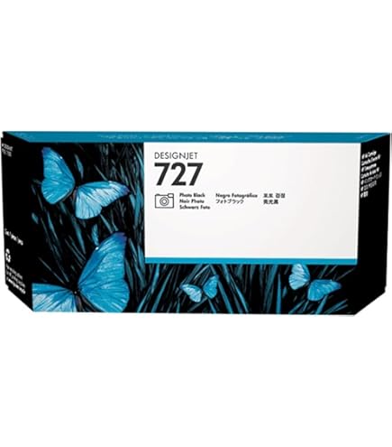 新品未開封　HP 727 インクカートリッジ 6個セット Amazon.co.jp: 727 インクカートリッジ 300ml 6個パック (PK, MK