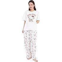 Amazon | [SAZAC] ハローキティ セットアップパジャマ パウダー