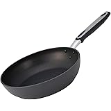 Hokuriku Aluminum Frying Pan, 11.0 inches (28 cm), Induction Versage, Teflon Treated, Made in Japan
