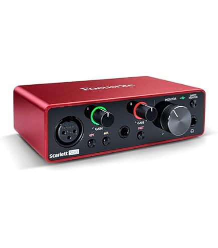 Amazon.co.jp: Focusrite Scarlett Solo G2 2in 2out 24bit 192kHz USB