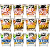 Amazon.co.jp: カップヌードル BIG 3種 12食セット 定番フレーバー