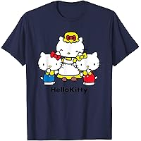 Amazon | ハローキティ USデザイン かぞく Tシャツ | Tシャツ
