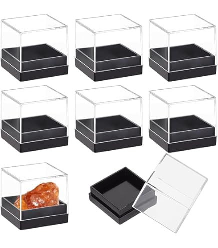 Amazon.co.jp: つくしサイエンス アクリルケース 10mm 10個 元素