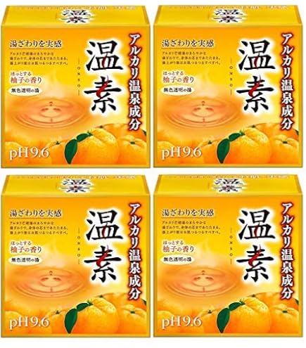 Amazon | アース製薬 温素 琥珀の湯 600g | バスソルト 通販