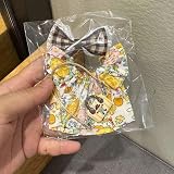 Labubu 服 ラブブぬいぐるみ 対応 手作り デニムオーバーオール＆帽子セット labubu clothes 手工製作 Labubu アクセサリー かわいい ドール服 (pradaモデルです) [並行輸入品]