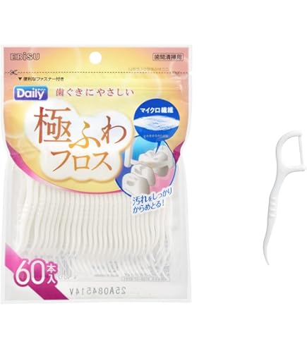 Amazon | 幅広デンタルフロスピック付(ホルダータイプ)30本入 41-262