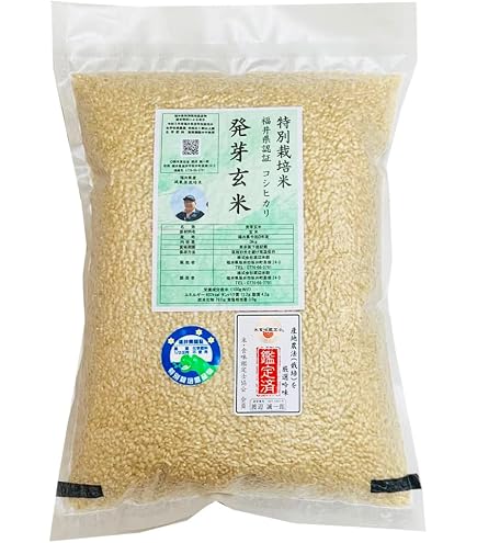 Amazon.co.jp: 春日屋 特Aひとめぼれ米 残留農薬ゼロ 発芽玄米 1.5kg×4