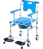 KMINA シャワーチェア トイレ 車椅子 介護 Amazon | KMINA PRO - 入浴用車いす 介護用車いす、シャワーチェア