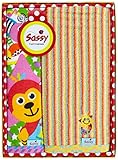 Sassy プリント・フェイス&ウォッシュタオルセット ミュージックフレンズ&サニースマイル/SA1154【お風呂・プール】【ギフト】NZSA93205