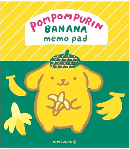 Amazon.co.jp: ポムポムプリン[メモ帳]スクエアミニメモサンリオ