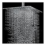 12 " Squareステンレススチール雨シャワーヘッドRainfallバスルームトップSprayer新しい