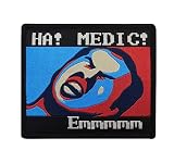 ミリタリーワッペン HA!MEDIC! No.YJU-114514 面ファスナー 衛生兵 サバイバルゲーム