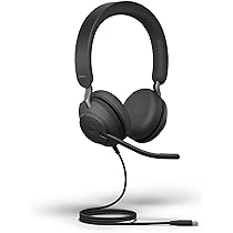 Jabra Evolve2 40 ヘッドセット Web会議 【美品】 Amazon.co.jp: Jabra Evolve2 40 SE 有線モノラルノイズキャンセ