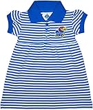 University of Kansas JayhawksストライプGame Day Dress With Bloomer カラー: ブルー