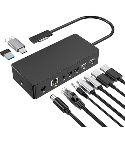 Amazon.co.jp: Surface Dock Surface Pro ドッキングステーション 90W