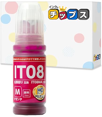 Amazon.co.jp: IT08 (KA/ブラック) + IT08 (CA/MA/YA)【4色セット(増量