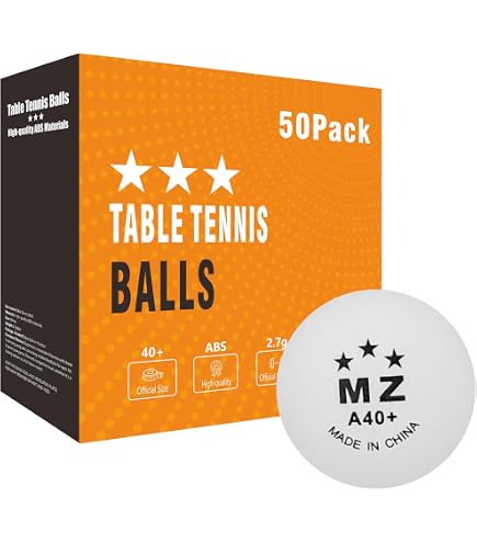 D-Xam 12-Pack Colored Ping Pong Balls - 40mm Plastic Balls For Crafts, Party Games & Classroom Activities