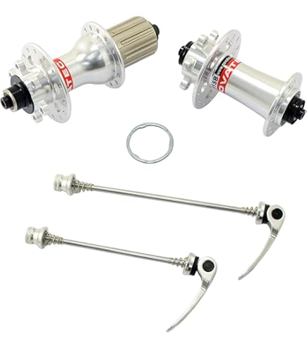 Amazon | NOVATEC D791SB + D792SB MTB 28 Hole Disc Hubs w/Skewers,1
