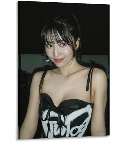 Amazon.co.jp: Momo モモ Twice トゥワイス キャンバスポスター 印刷