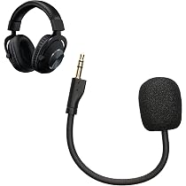 Amazon | kwmobile Logitech G Pro X対応 交換用マイク - ゲーミング