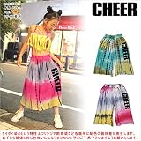 CHEER EX タイダイ柄 ガウチョパンツ (CX722423) Sサイズ ピンク