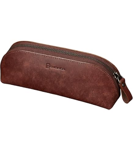 ユナイテッドビーズレザーバトンペンケースブラウン(ケースつき) 革製 バトンペンケース | Luddite ラダイト