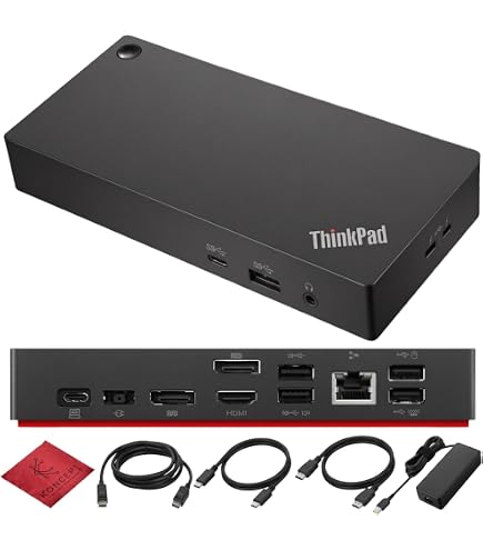 Amazon.co.jp: ThinkPad ドッキングステーション 40AY0090US USB-C