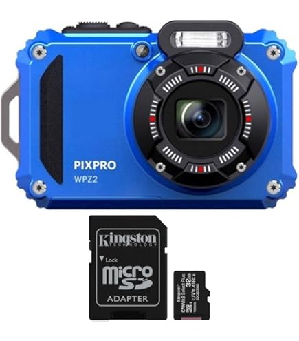 Kodak 防水コンパクトデジタルカメラ Amazon | Kodak PIXPRO WPZ2 頑丈な防水16MPデジタルカメラ4倍光学