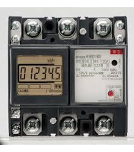 Amazon | 三 菱 電子式三相3線式普通電力量計 M2PM-S34R 3P3W 200V 100