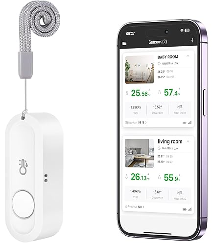 Amazon | カスタム (CUSTOM) 無線温湿度照度計 ログみ~る® BT