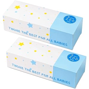 TWONE 防臭袋 400枚入り おむつが臭わない袋 消臭袋 Sサイズ ゴミ袋 ペットのうんちが臭わない袋 赤ちゃん用 おむつ 生ゴミ処理袋 消臭袋 ベビー用品 (400枚)