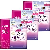 Amazon.co.jp: 大王製紙 ナチュラ さら肌さらり 超吸収さらさら 吸水