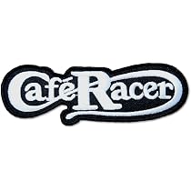 Amazon.co.jp: 刺繍アイロンワッペン パッチ【Cafe Racer/カフェ