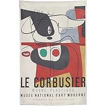 Amazon.co.jp: ル コルビュジエ 展覧会 ポスター2 タペストリー