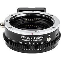Amazon | Fotodiox 電子マウントアダプター EF-SNE-FSN-NDT II