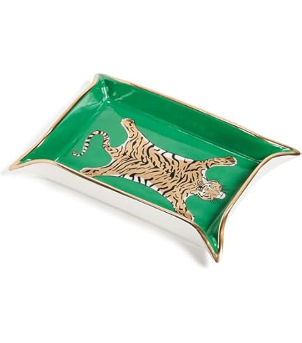 Amazon｜Jonathan Adler サファリ長方形トレイ｜トレイ・盆 オンライン通販