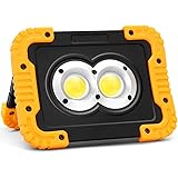 『超爆光改良モデル』BORDAN LED投光器 屋外用 充電式 防水 LED作業灯 投光器 ランタン LED投光器 充電式 マグネット 240W相当 16000lm高輝度 5000mAh 大容量モバイルバッテリー 3つの点灯モード IP44 防水 折